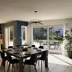 Maison Familiale Avec Piscine Semesterbostad *